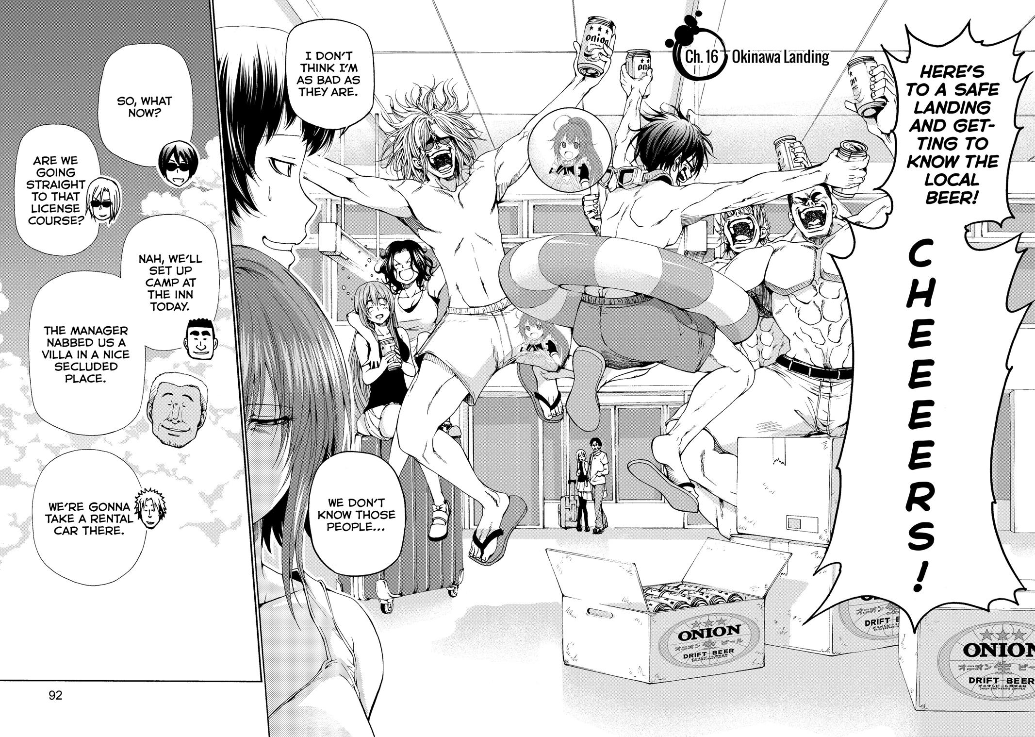 Read Grand Blue Dreaming EN Manga Online