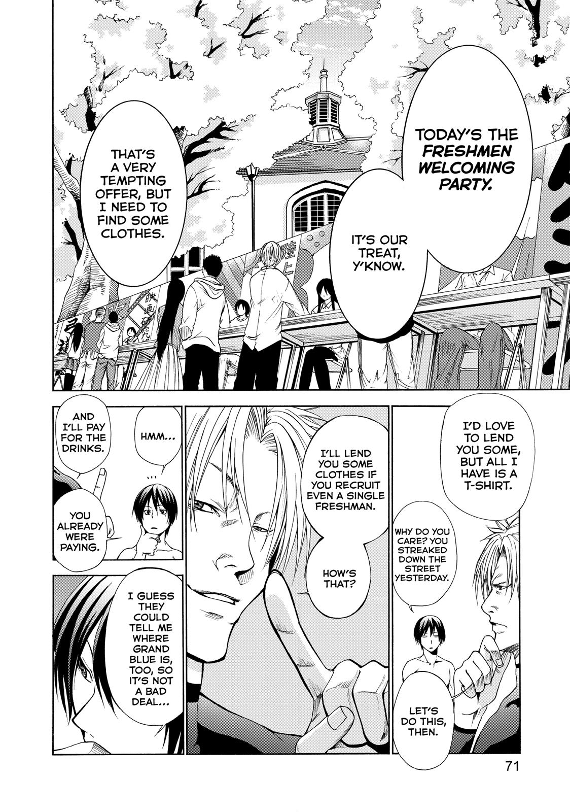Read Grand Blue Dreaming EN Manga Online