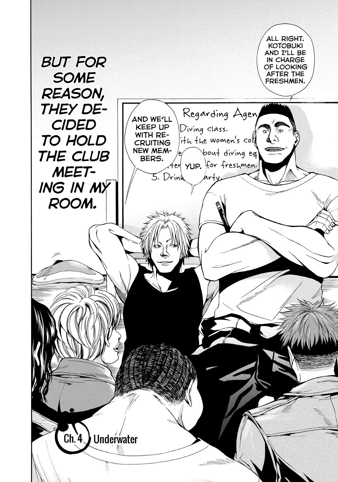 Read Grand Blue Dreaming EN Manga Online
