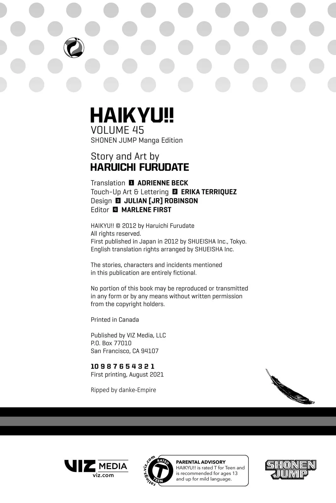 Read Haikyu!! EN Manga Online