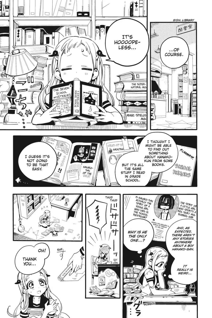 Read Jibaku Shounen Hanako-kun EN Manga Online