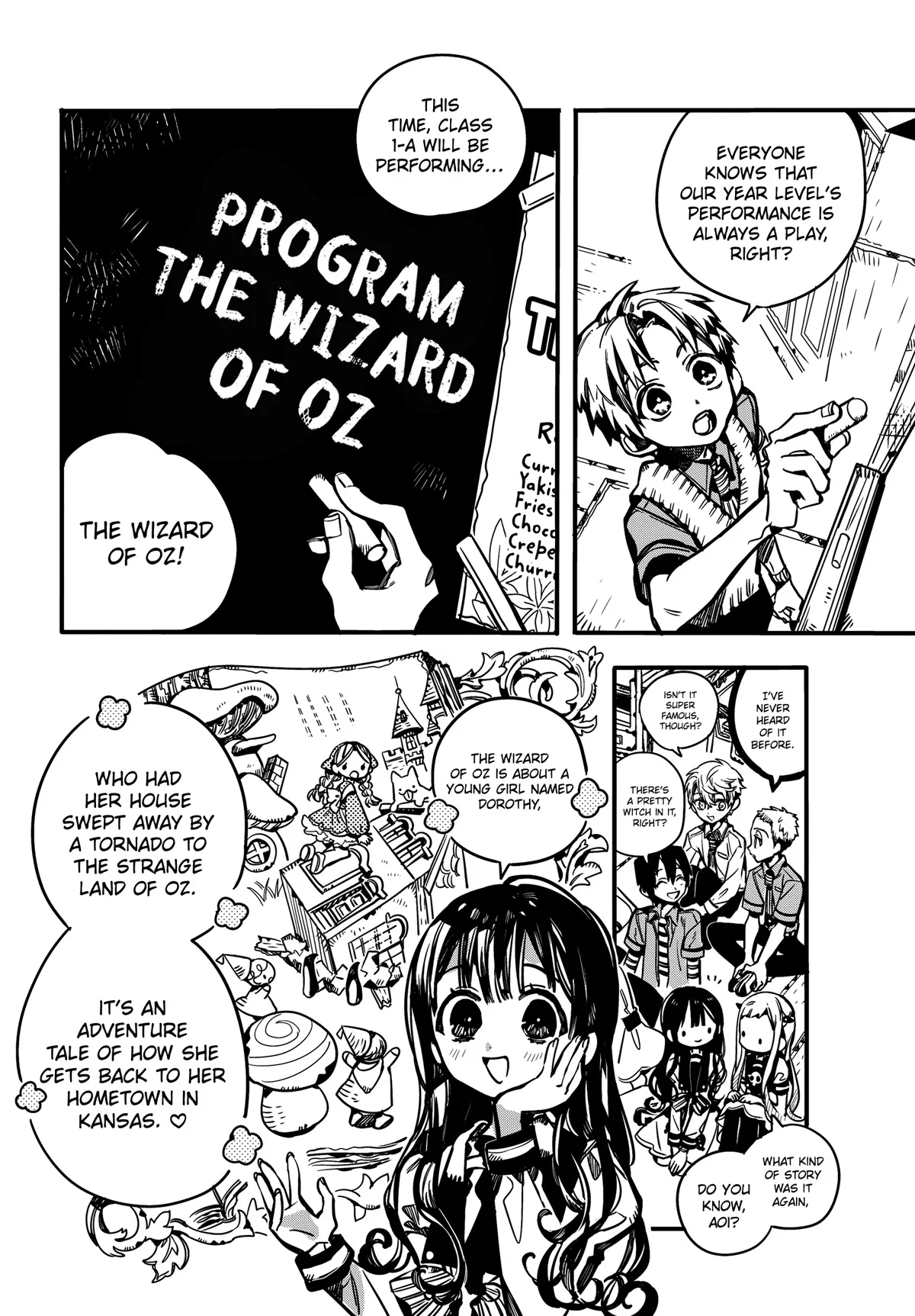 Read Jibaku Shounen Hanako-kun EN Manga Online