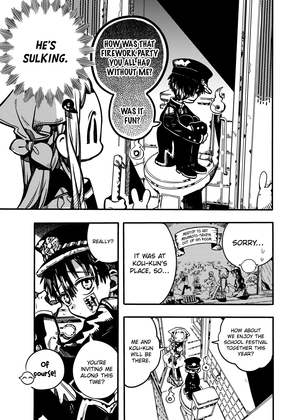 Read Jibaku Shounen Hanako-kun EN Manga Online