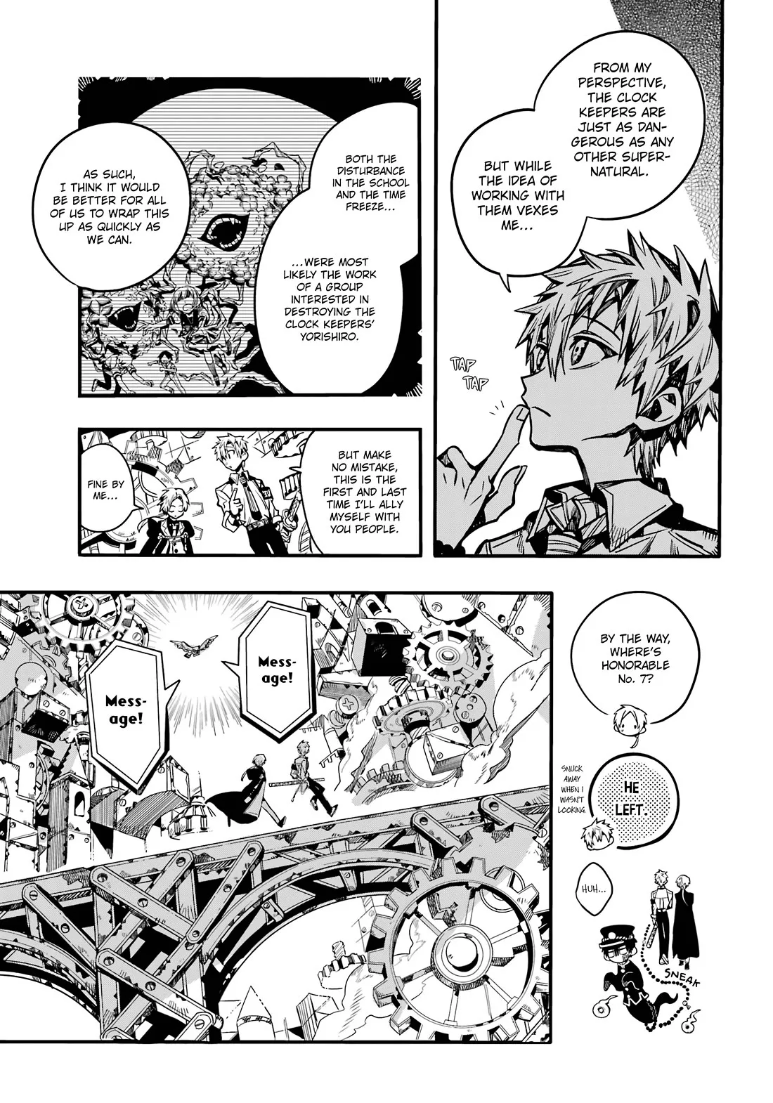 Read Jibaku Shounen Hanako-kun EN Manga Online