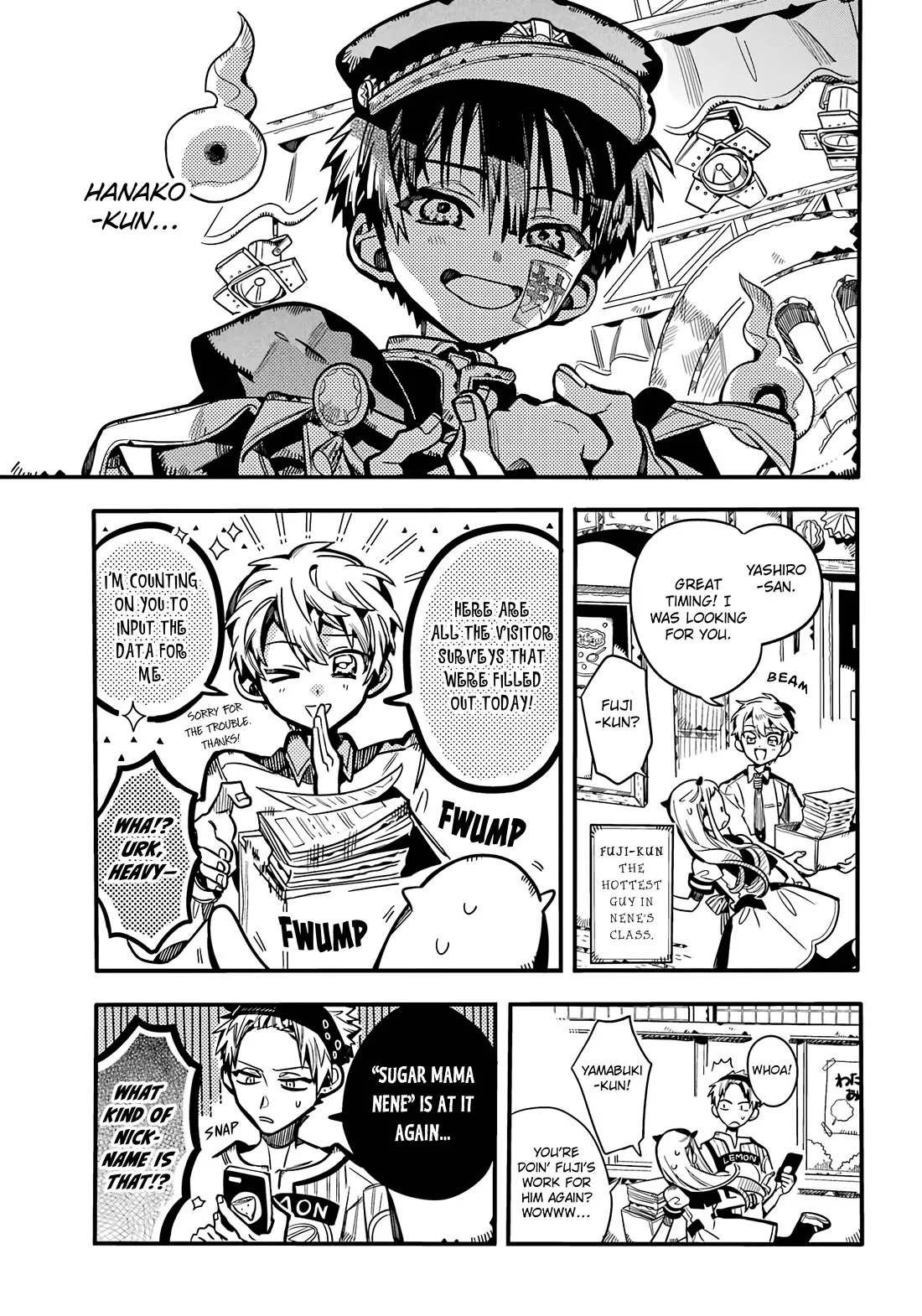 Read Jibaku Shounen Hanako-kun EN Manga Online