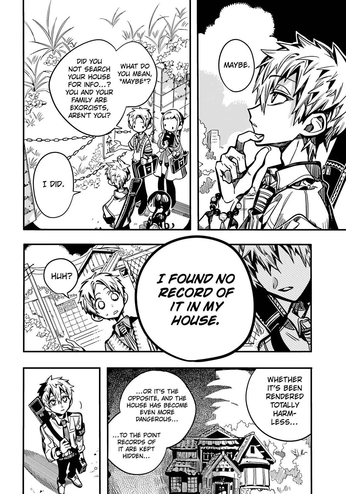 Read Jibaku Shounen Hanako-kun EN Manga Online