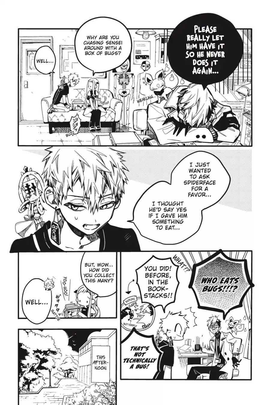 Read Jibaku Shounen Hanako-kun EN Manga Online