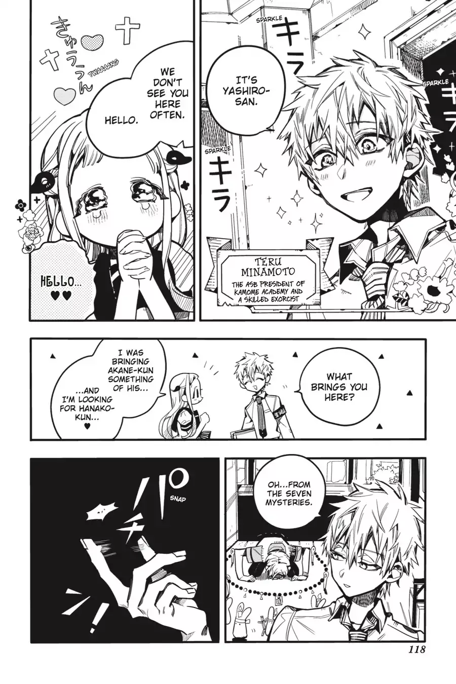 Read Jibaku Shounen Hanako-kun EN Manga Online
