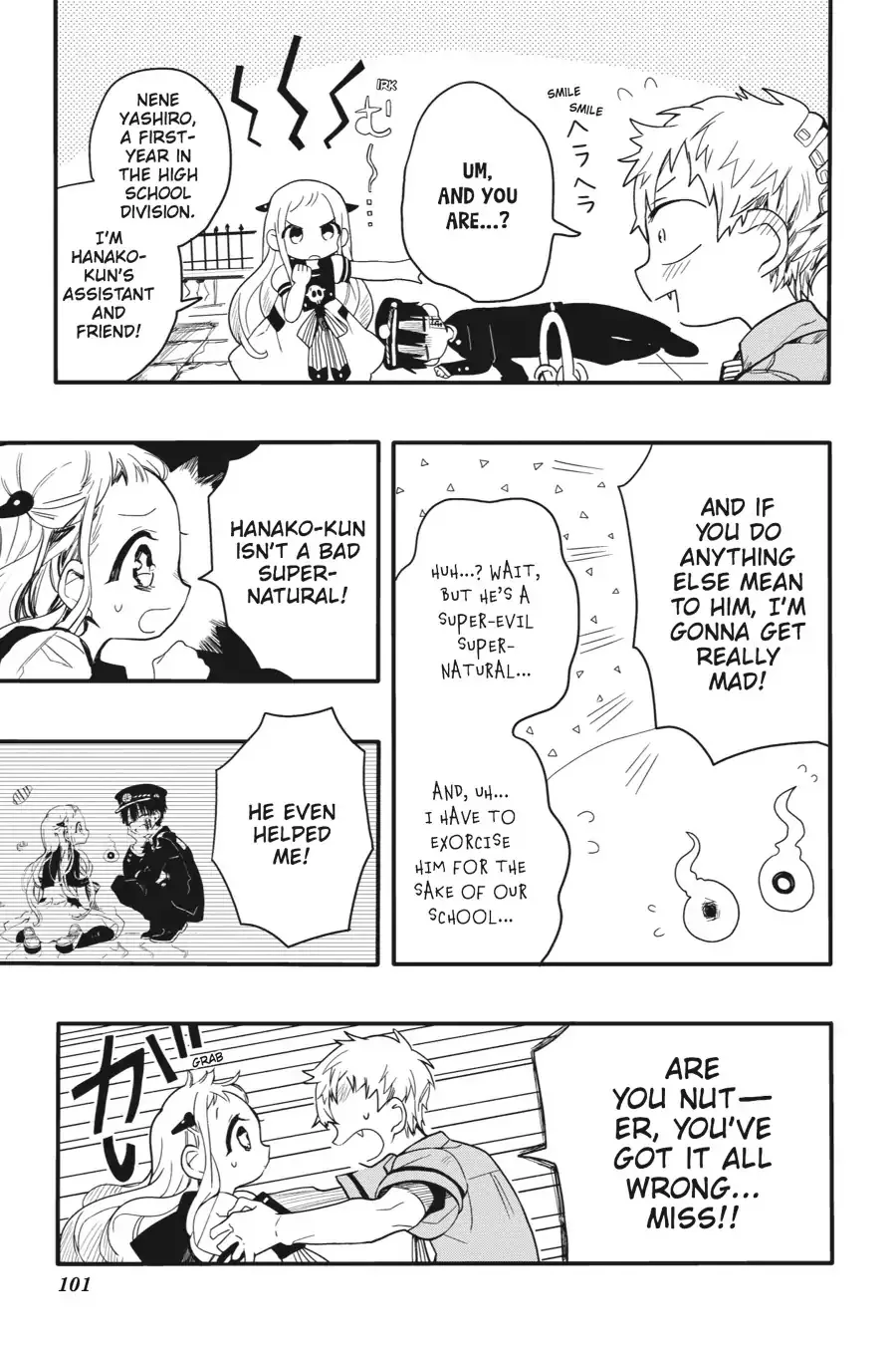 Read Jibaku Shounen Hanako-kun EN Manga Online