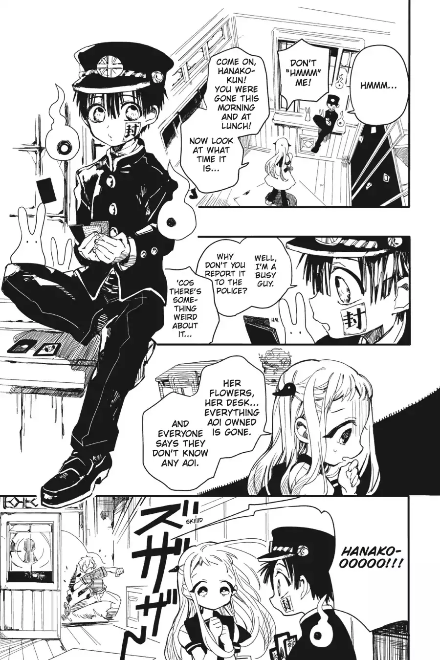 Read Jibaku Shounen Hanako-kun EN Manga Online