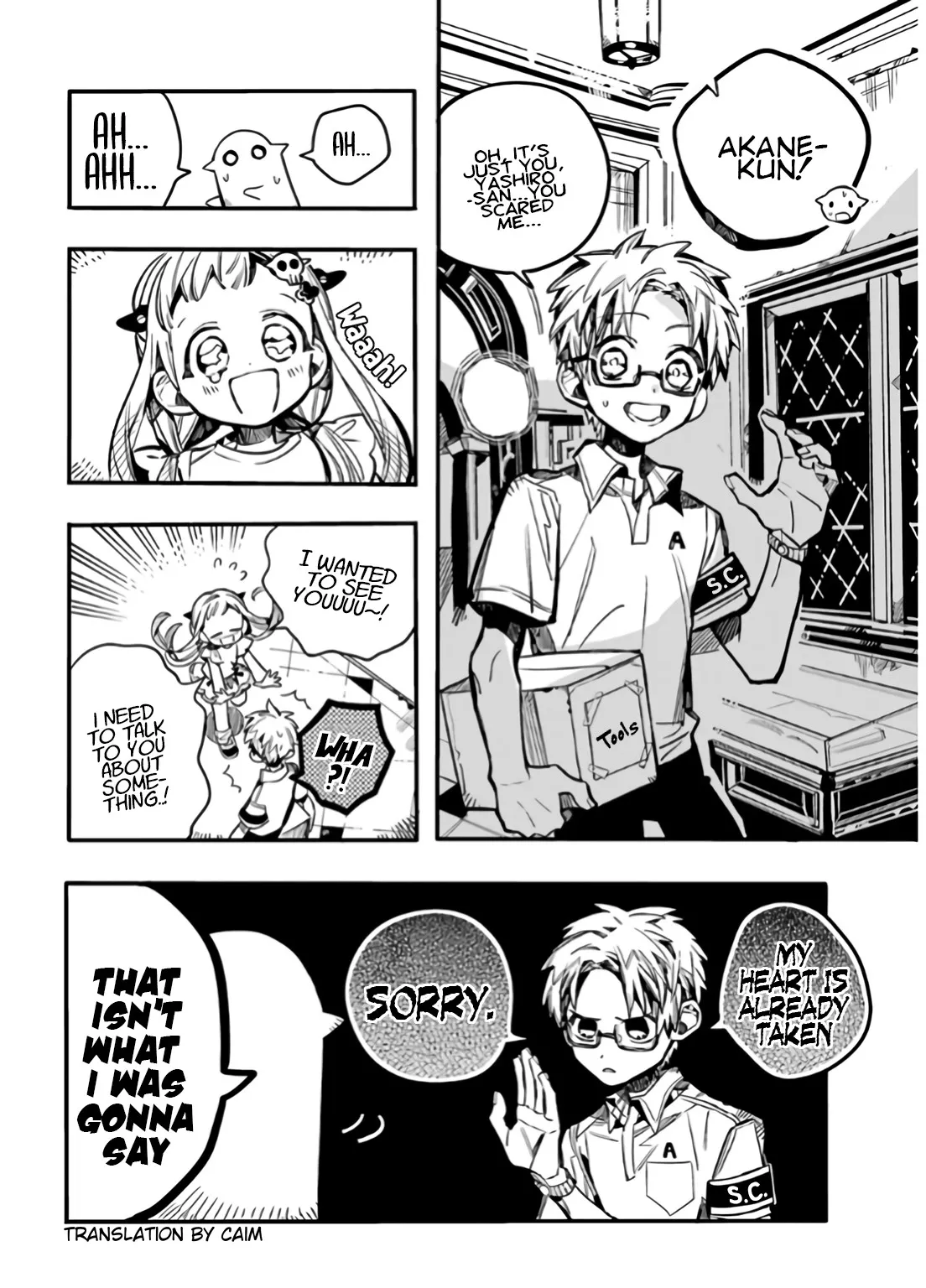 Read Jibaku Shounen Hanako-kun EN Manga Online