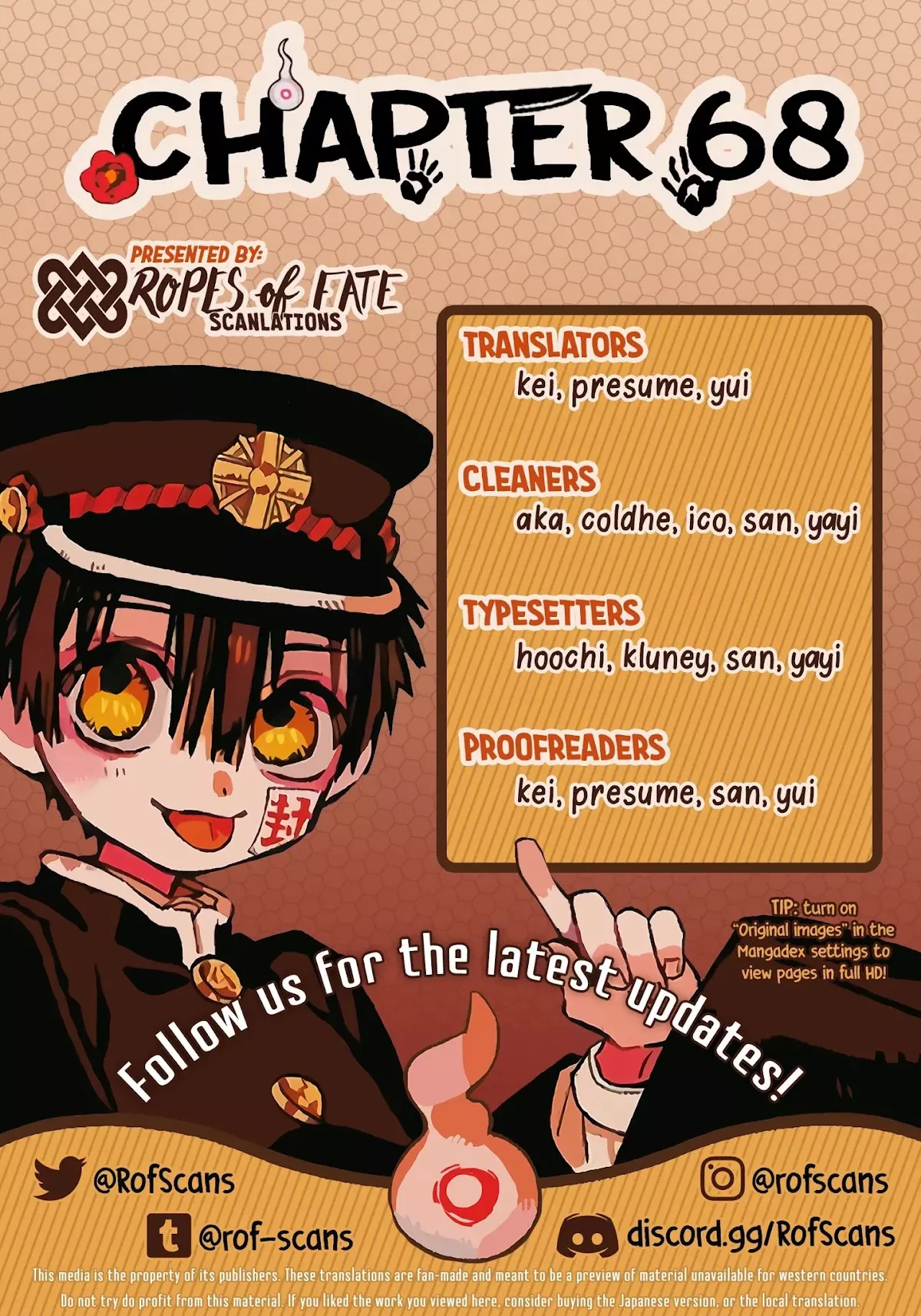 Read Jibaku Shounen Hanako-kun EN Manga Online