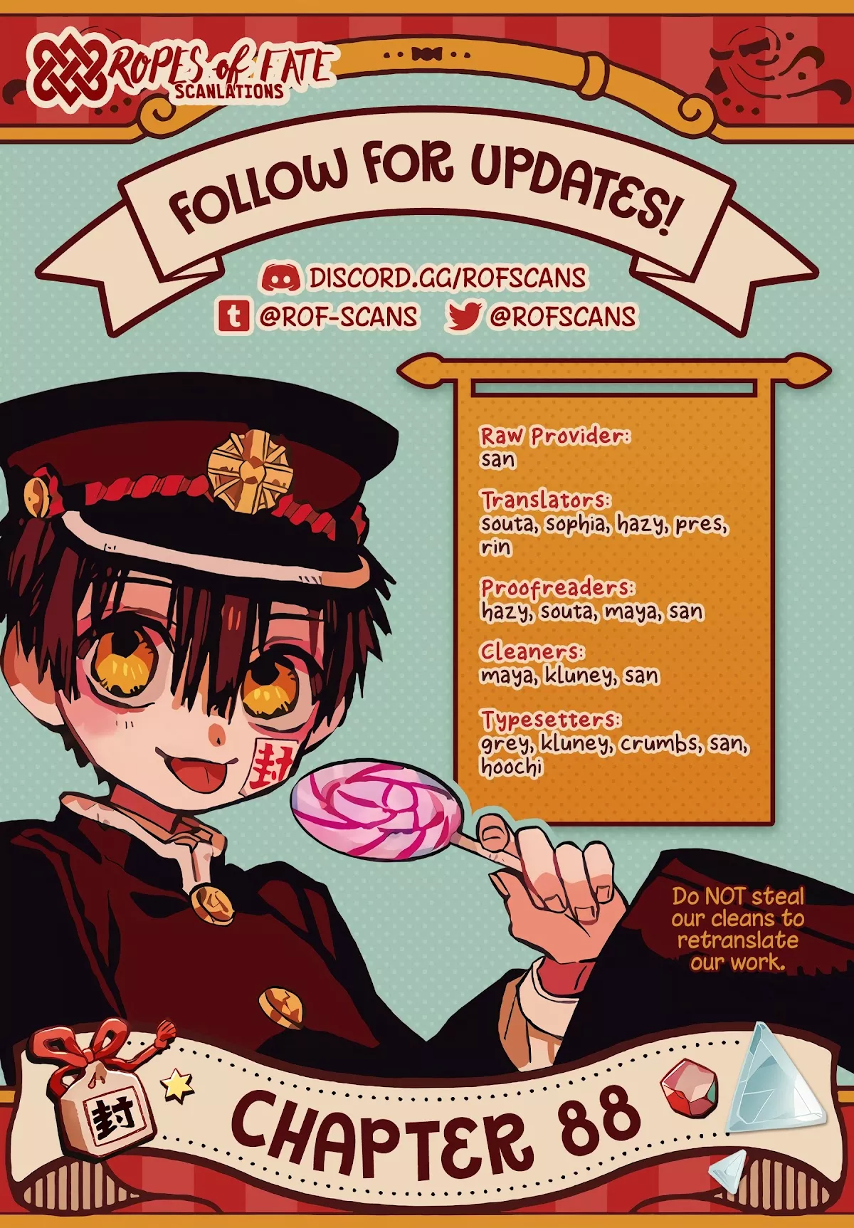 Read Jibaku Shounen Hanako-kun EN Manga Online