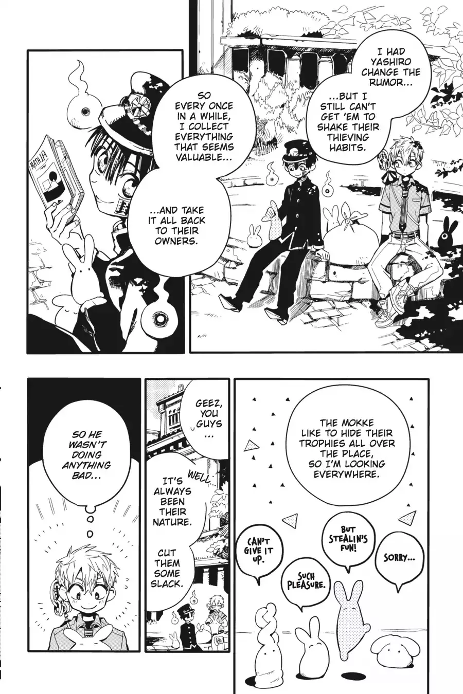 Read Jibaku Shounen Hanako-kun EN Manga Online