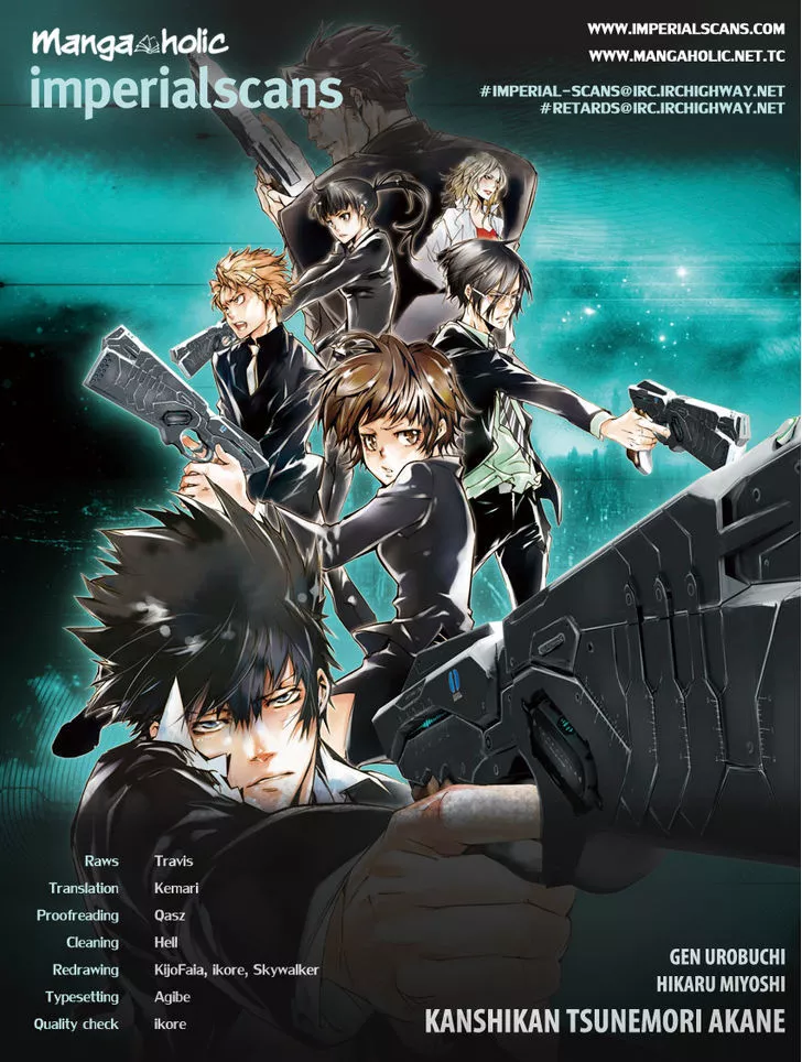 Read Kanshikan Tsunemori Akane EN Manga Online