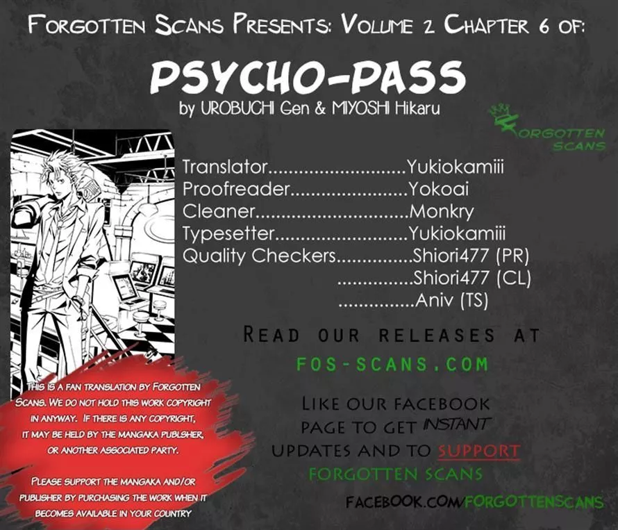 Read Kanshikan Tsunemori Akane EN Manga Online