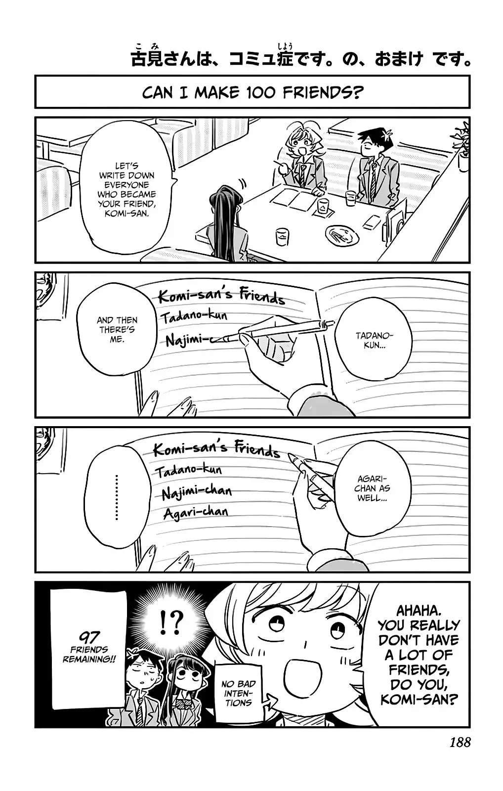 Read Komi Can't Communicate EN Manga Online