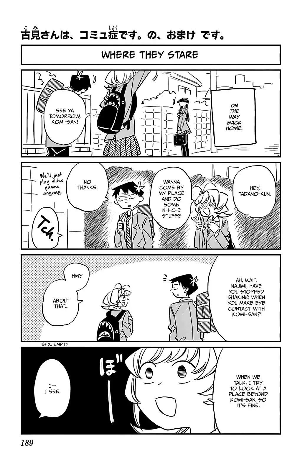 Read Komi Can't Communicate EN Manga Online