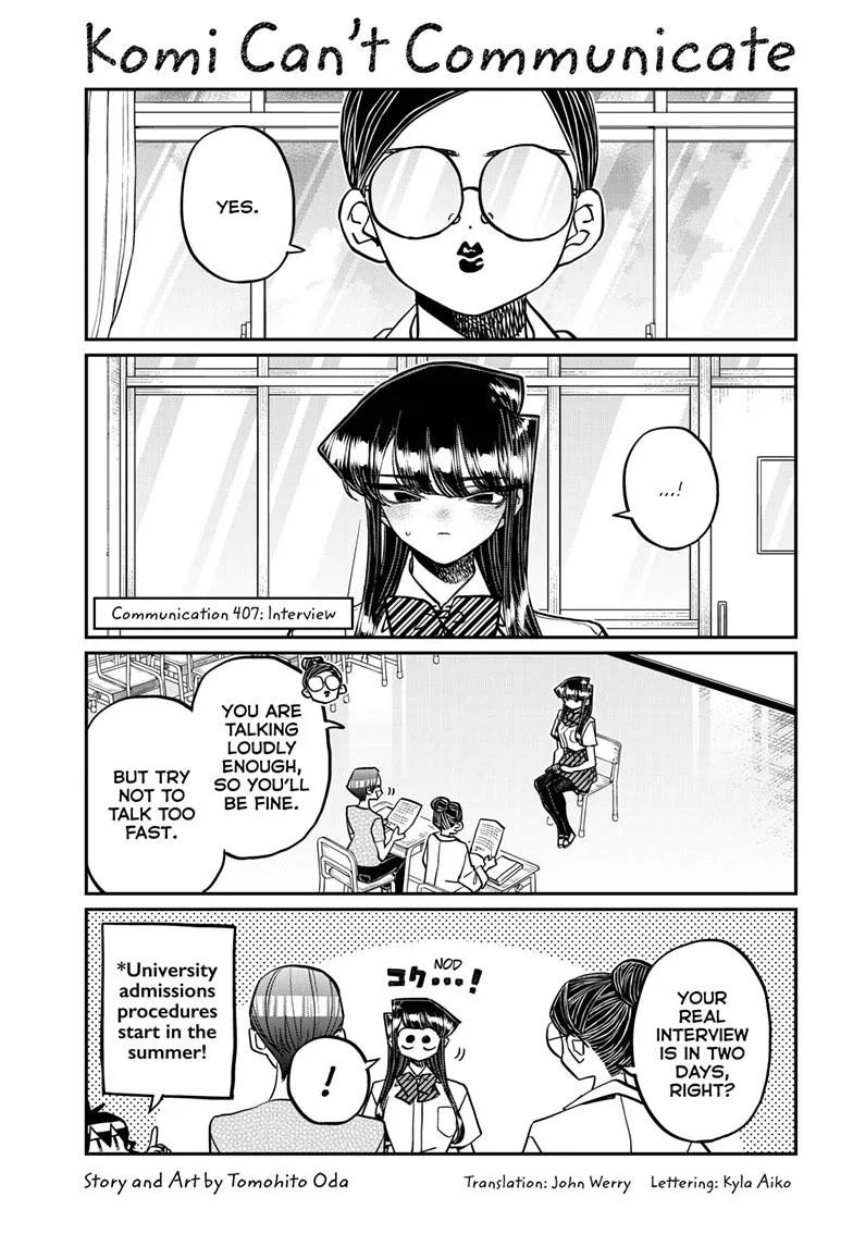 Read Komi Can't Communicate EN Manga Online