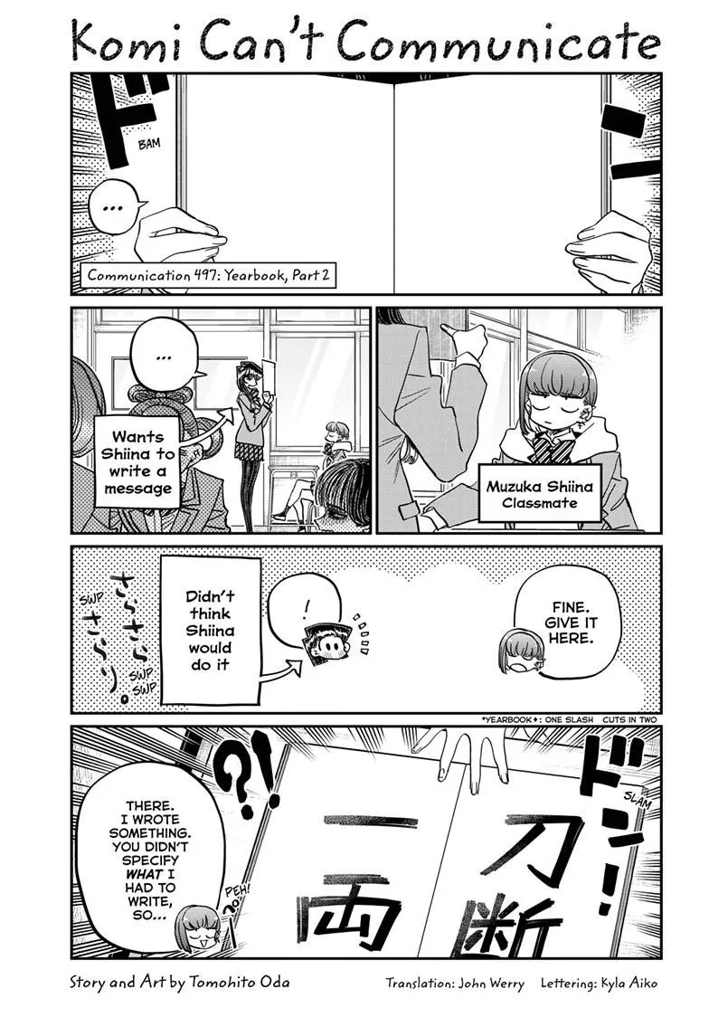 Read Komi Can't Communicate EN Manga Online