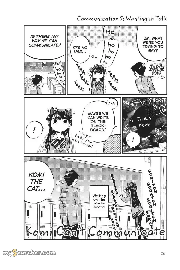 Read Komi Can't Communicate EN Manga Online