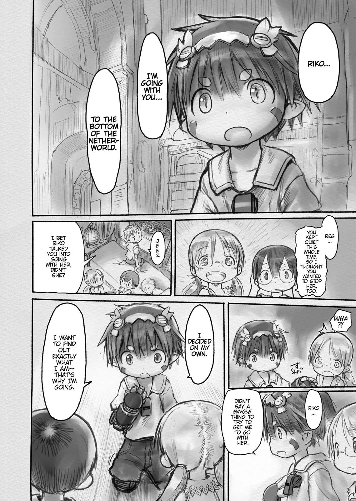 Read Made in Abyss EN Manga Online