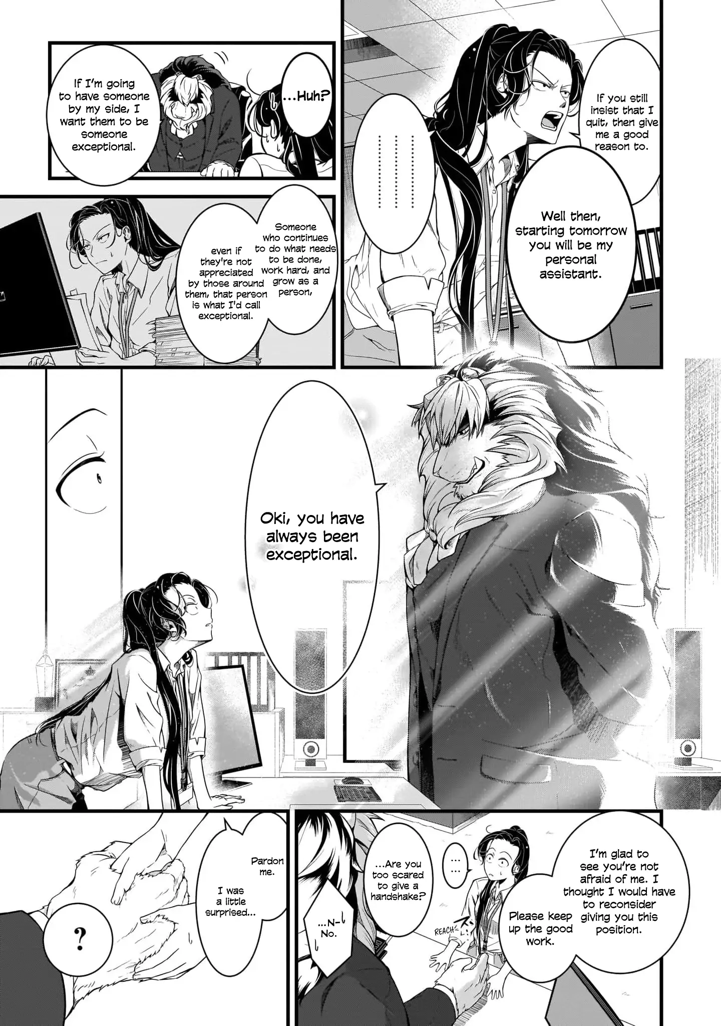 Read Me and My Beast Boss EN Manga Online
