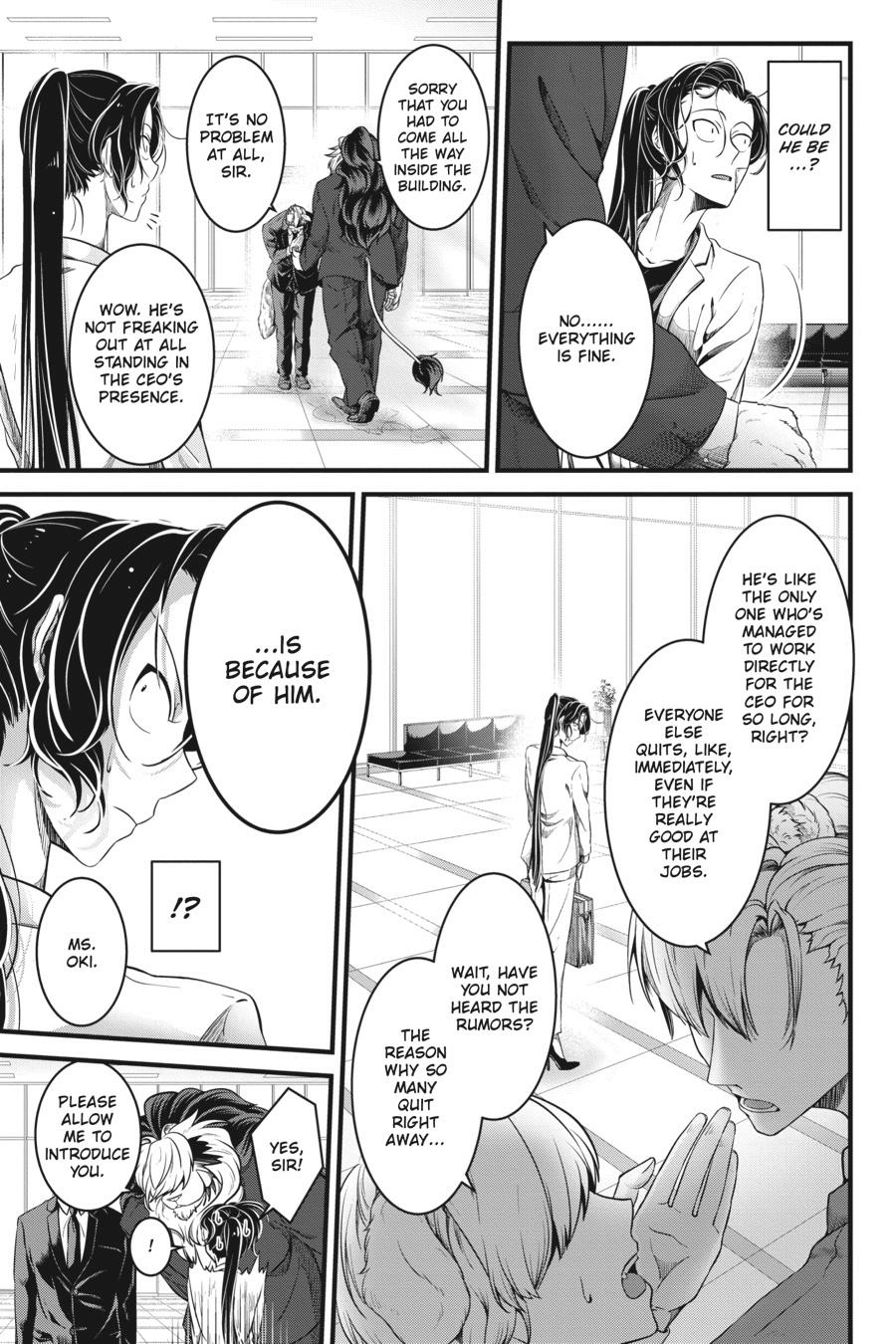Read Me and My Beast Boss EN Manga Online