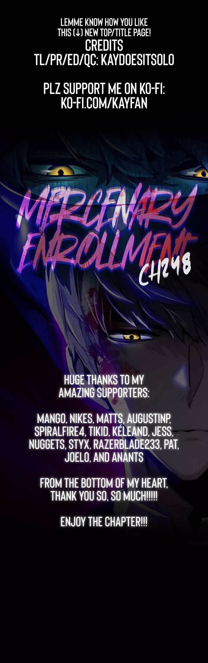 Read Mercenary Enrollment EN Manga Online