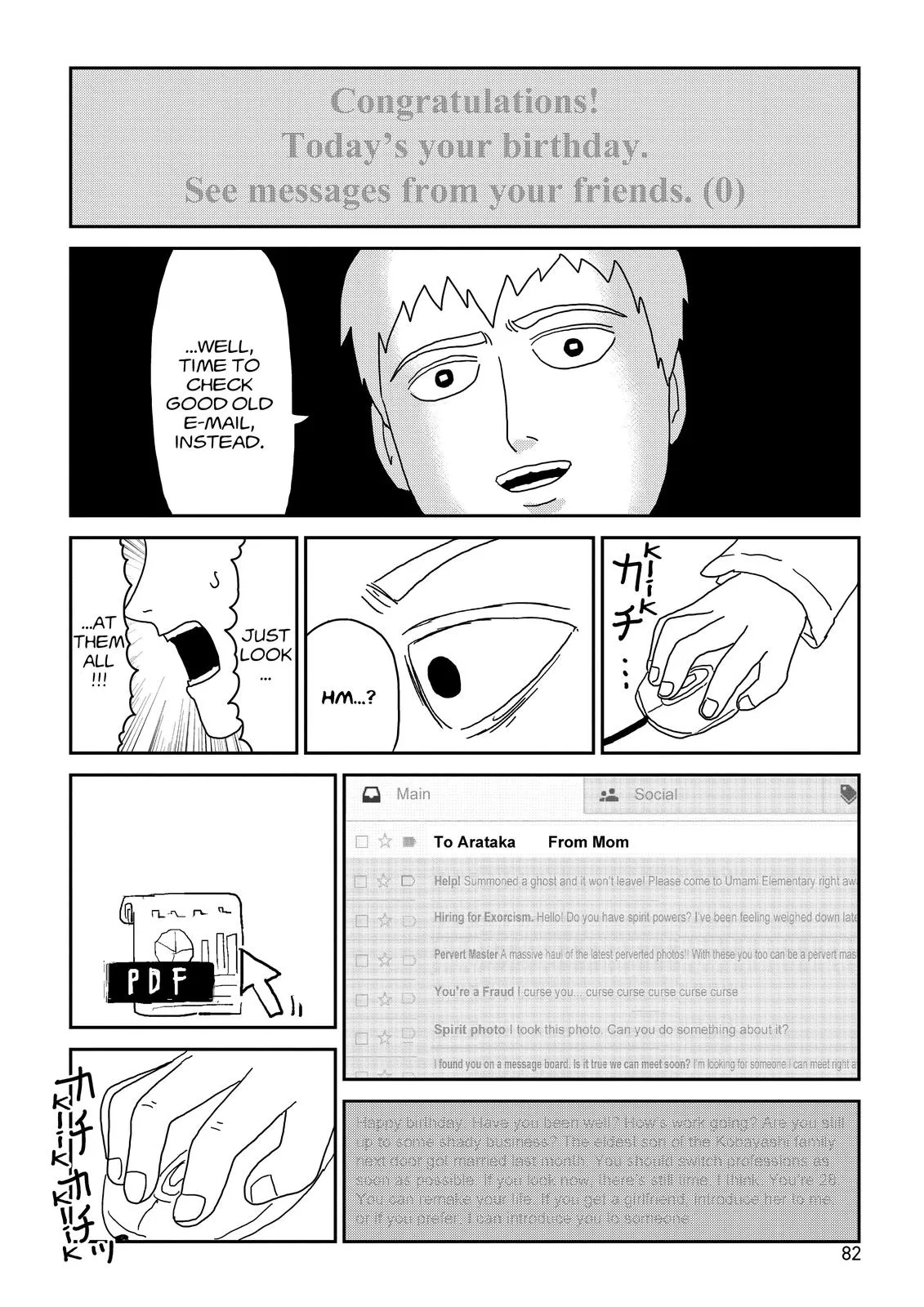 Read Mob Psycho 100 EN Manga Online
