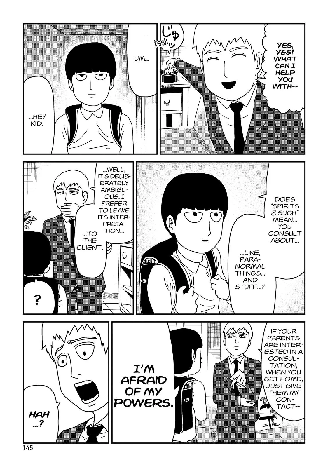 Read Mob Psycho 100 EN Manga Online
