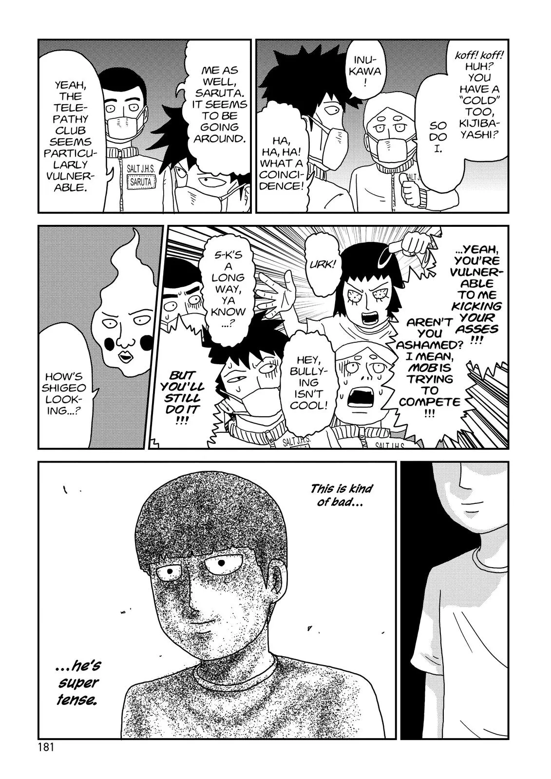 Read Mob Psycho 100 EN Manga Online