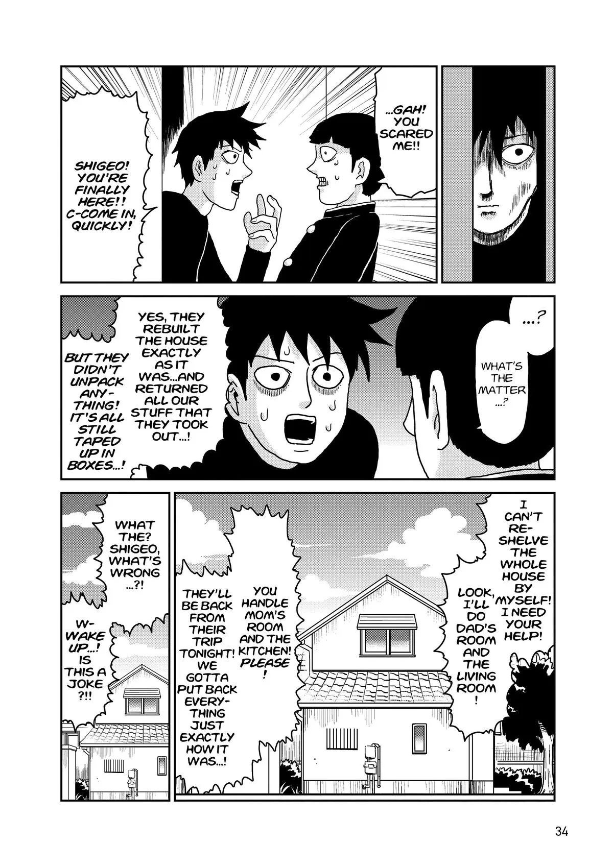 Read Mob Psycho 100 EN Manga Online