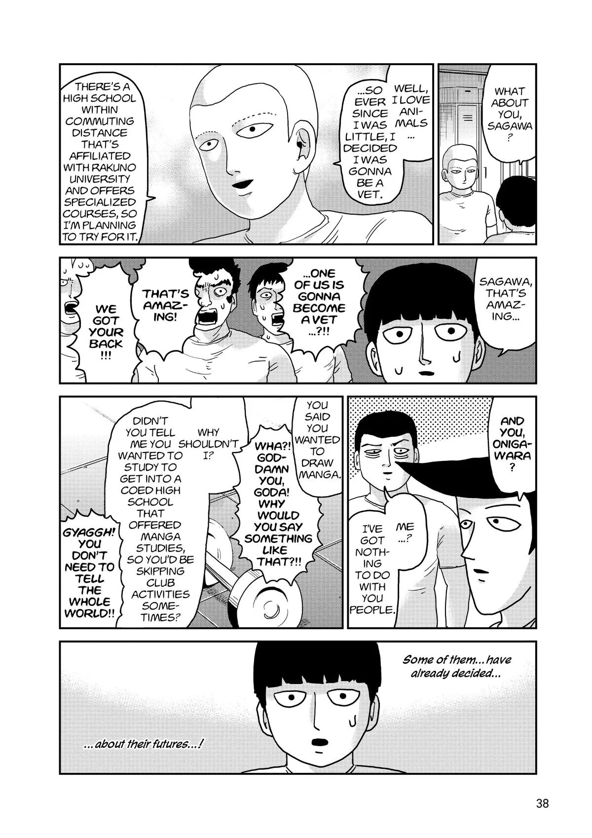 Read Mob Psycho 100 EN Manga Online