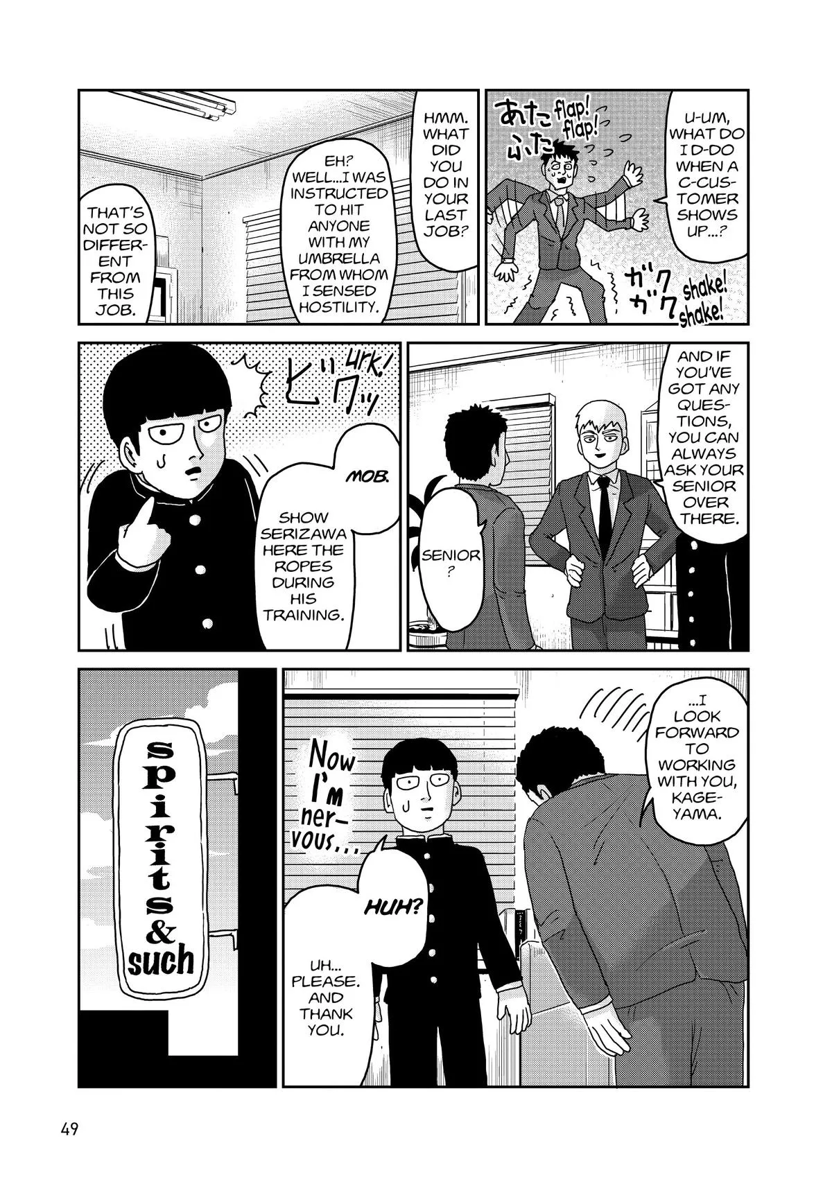 Read Mob Psycho 100 EN Manga Online