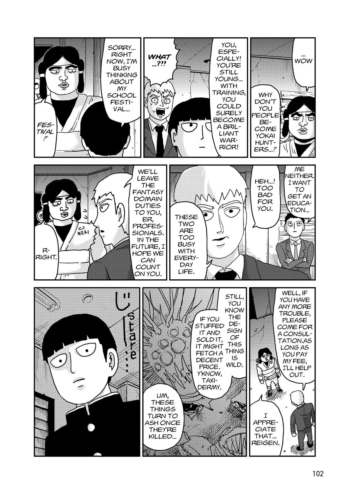 Read Mob Psycho 100 EN Manga Online