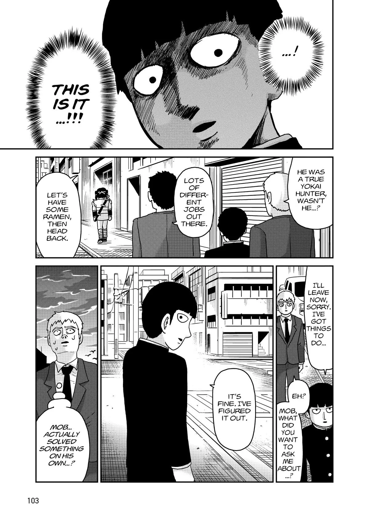 Read Mob Psycho 100 EN Manga Online