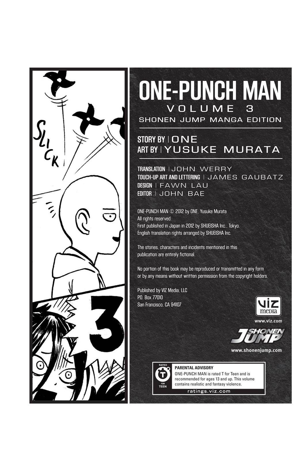 Read One-Punch Man EN Manga Online