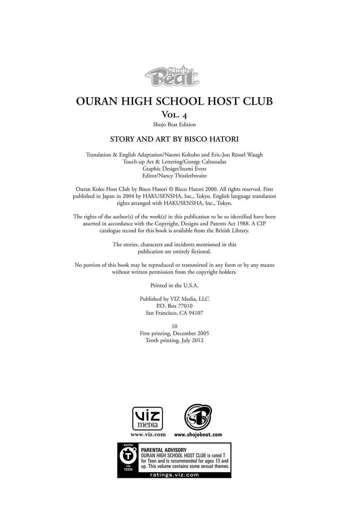 Read Ouran Koukou Host Club EN Manga Online