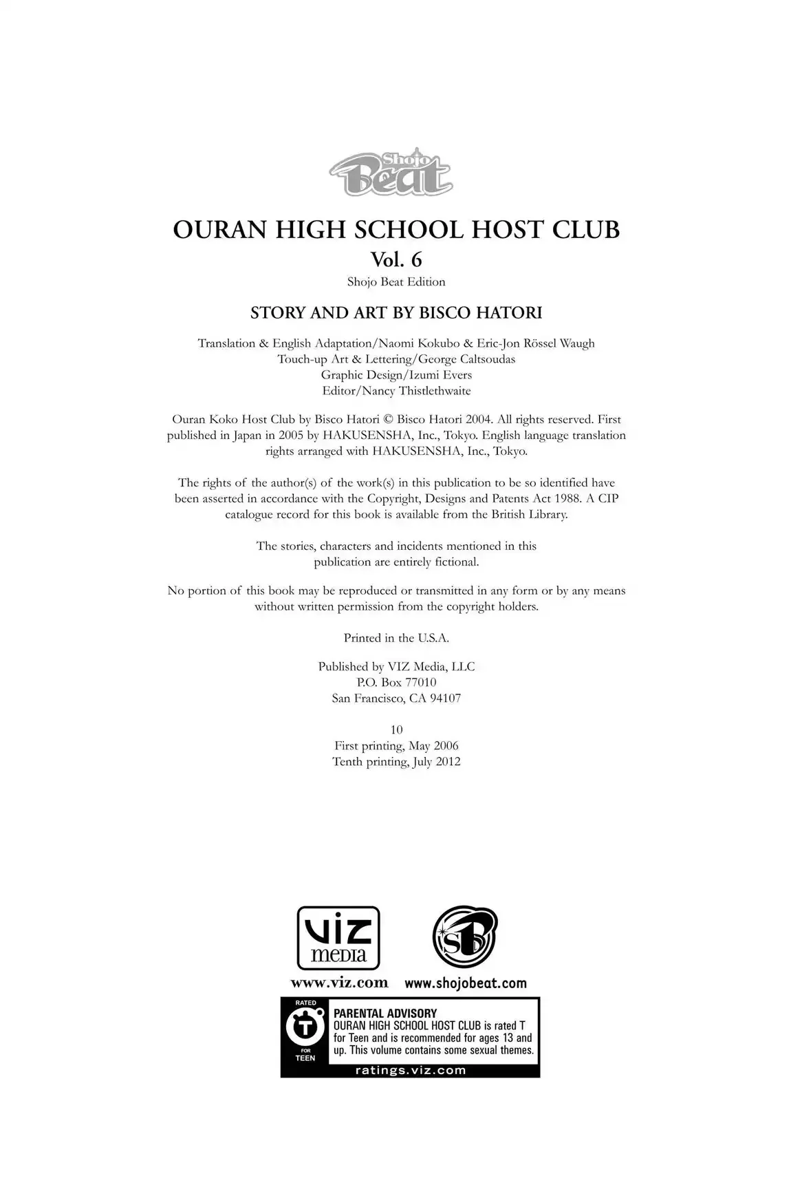 Read Ouran Koukou Host Club EN Manga Online