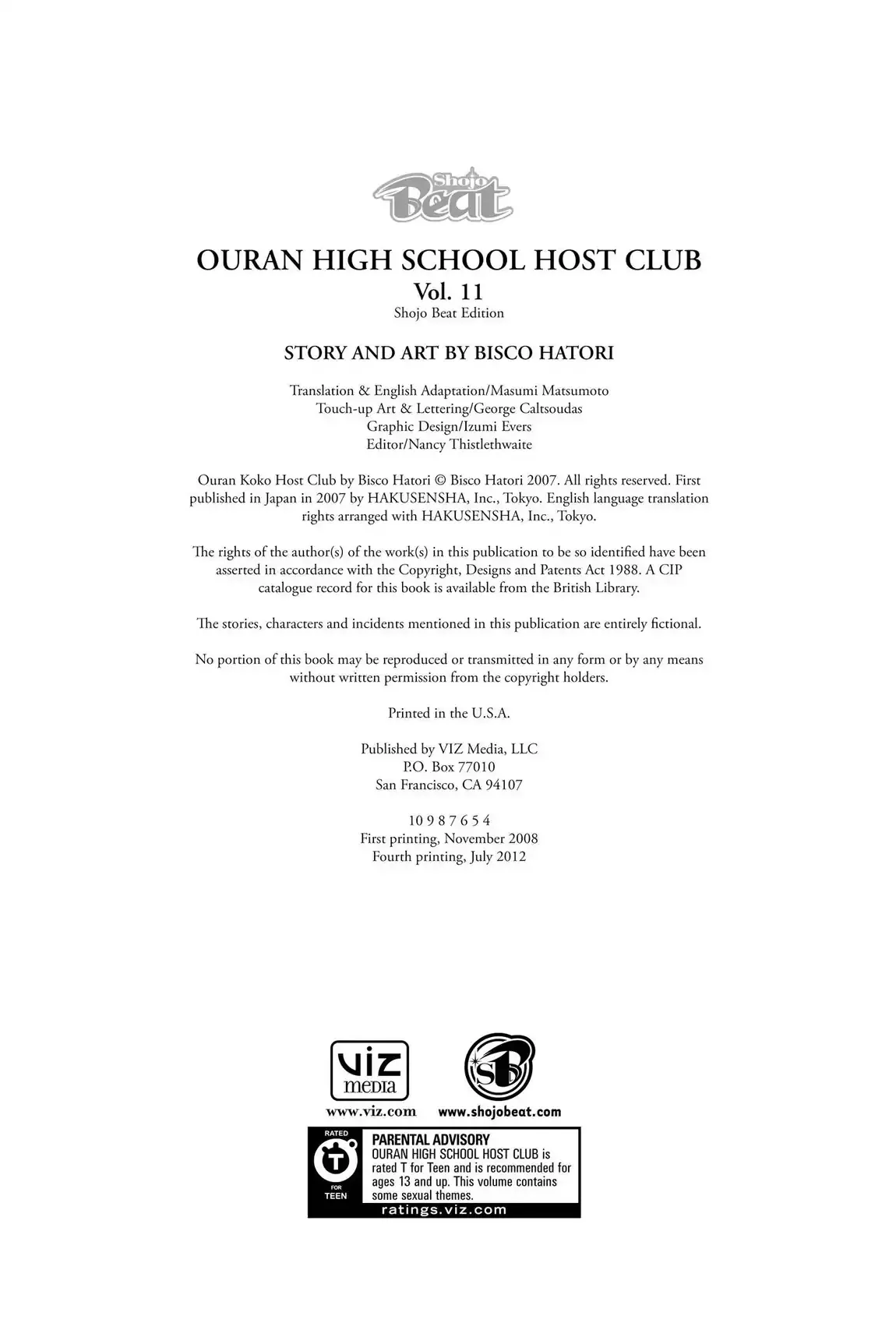 Read Ouran Koukou Host Club EN Manga Online