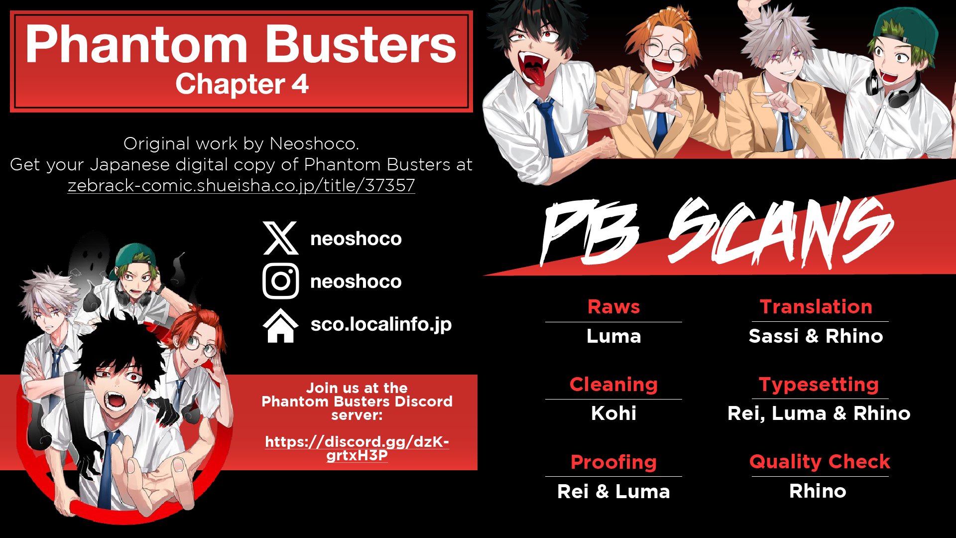 Read Phantom Busters EN Manga Online
