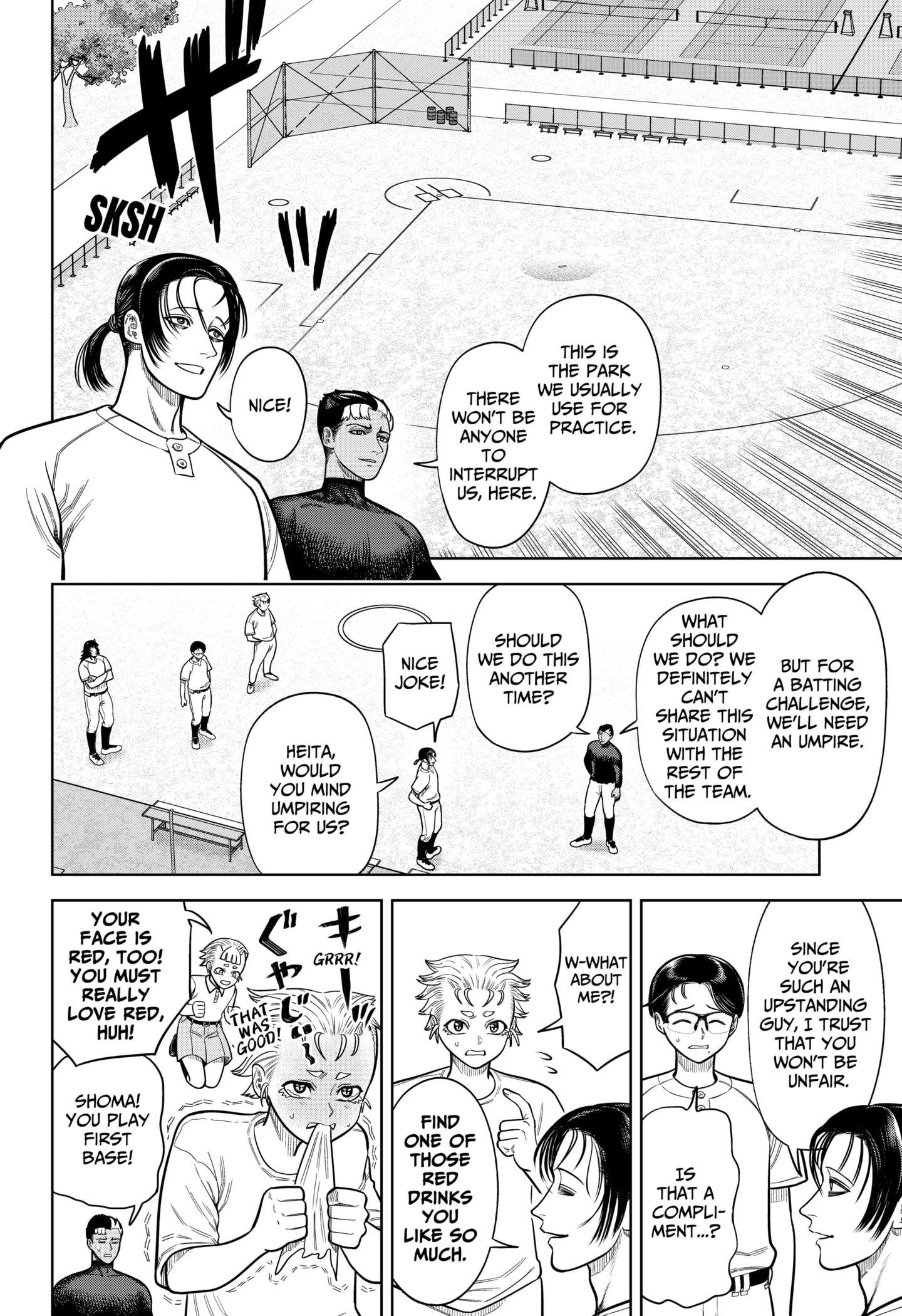 Read Strikeout Pitch EN Manga Online