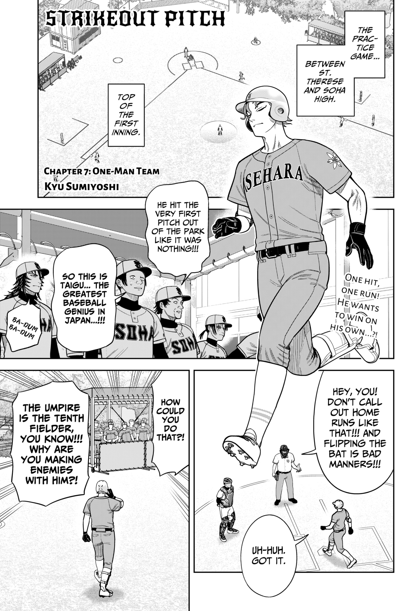 Read Strikeout Pitch EN Manga Online