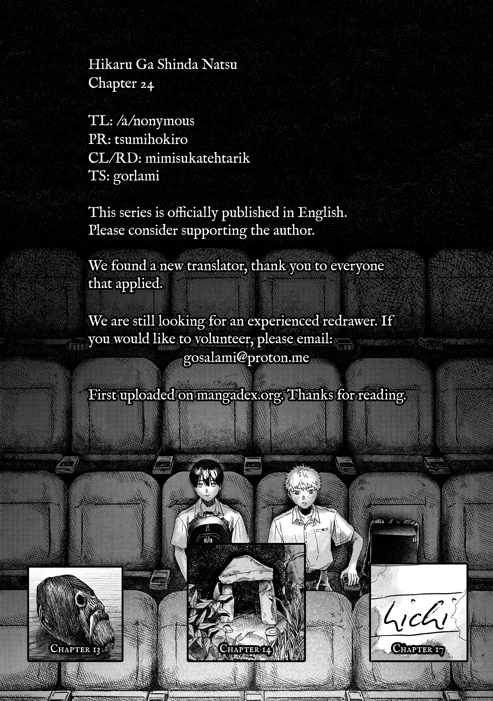 Read The Summer Hikaru Died EN Manga Online