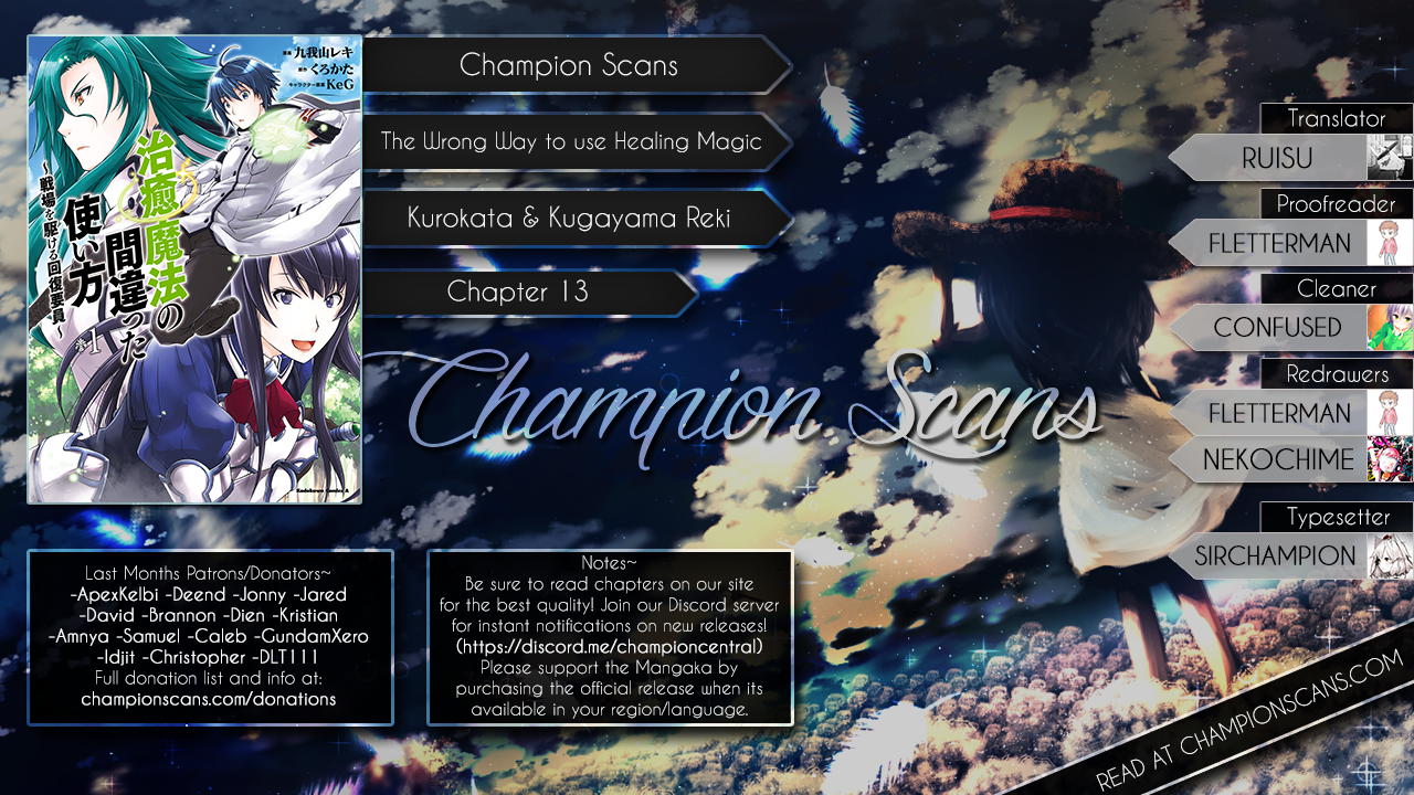 Read The Wrong Way to Use Healing Magic EN Manga Online