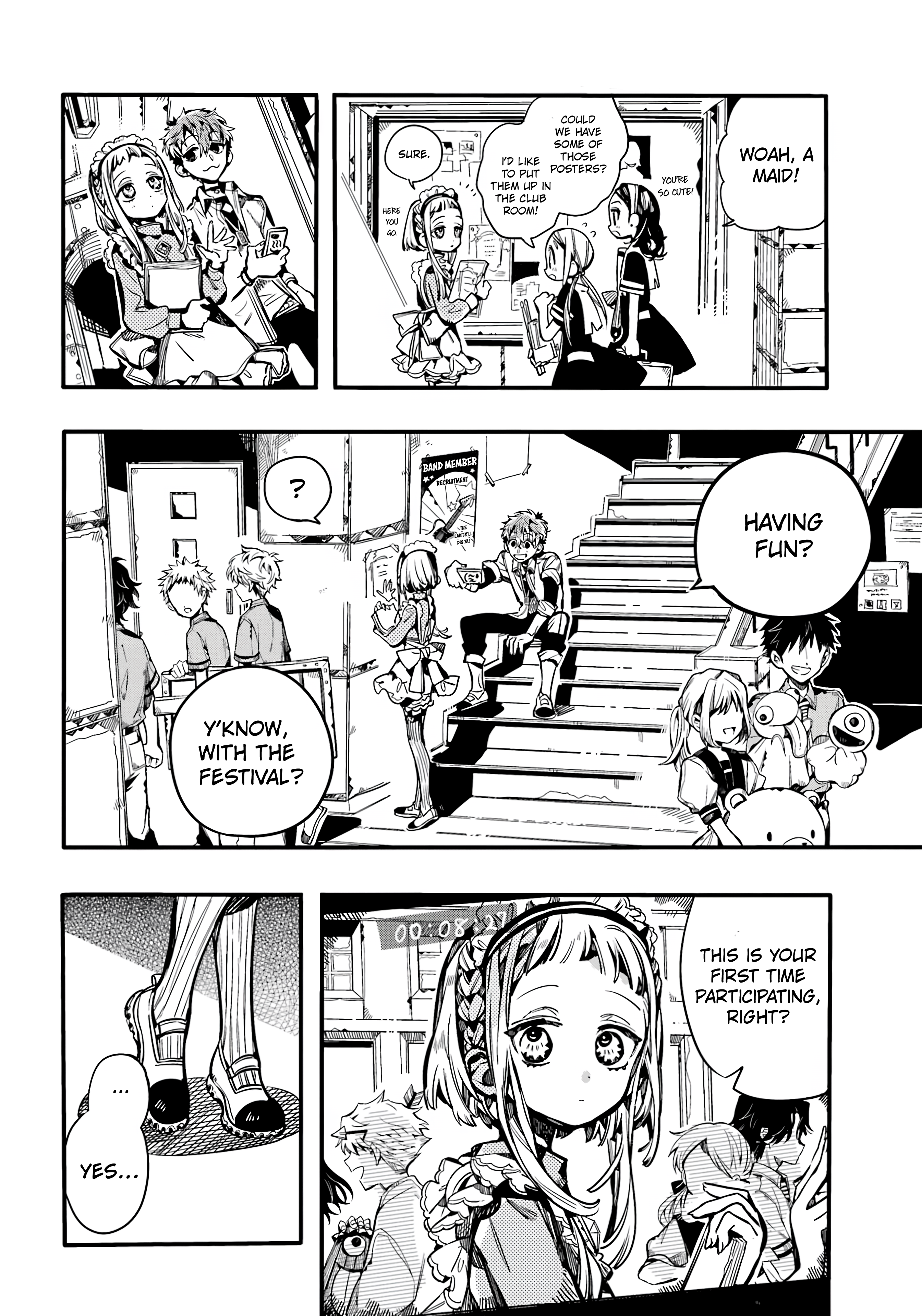 Read Toilet-Bound Hanako-kun EN Manga Online