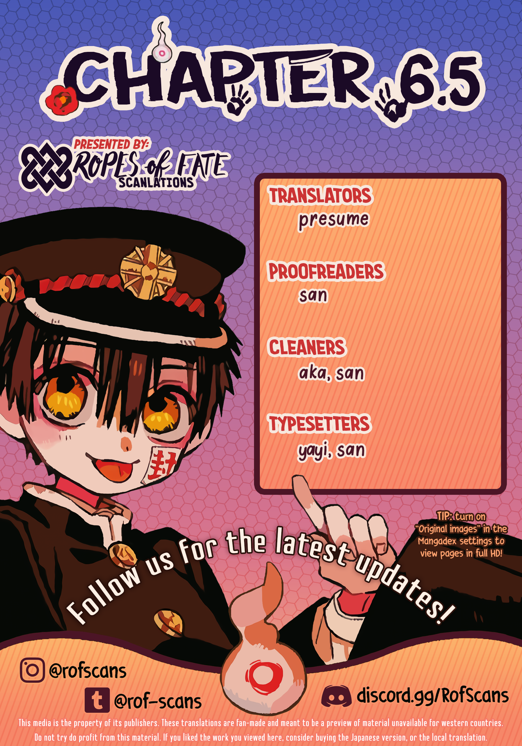Read Toilet-Bound Hanako-kun EN Manga Online