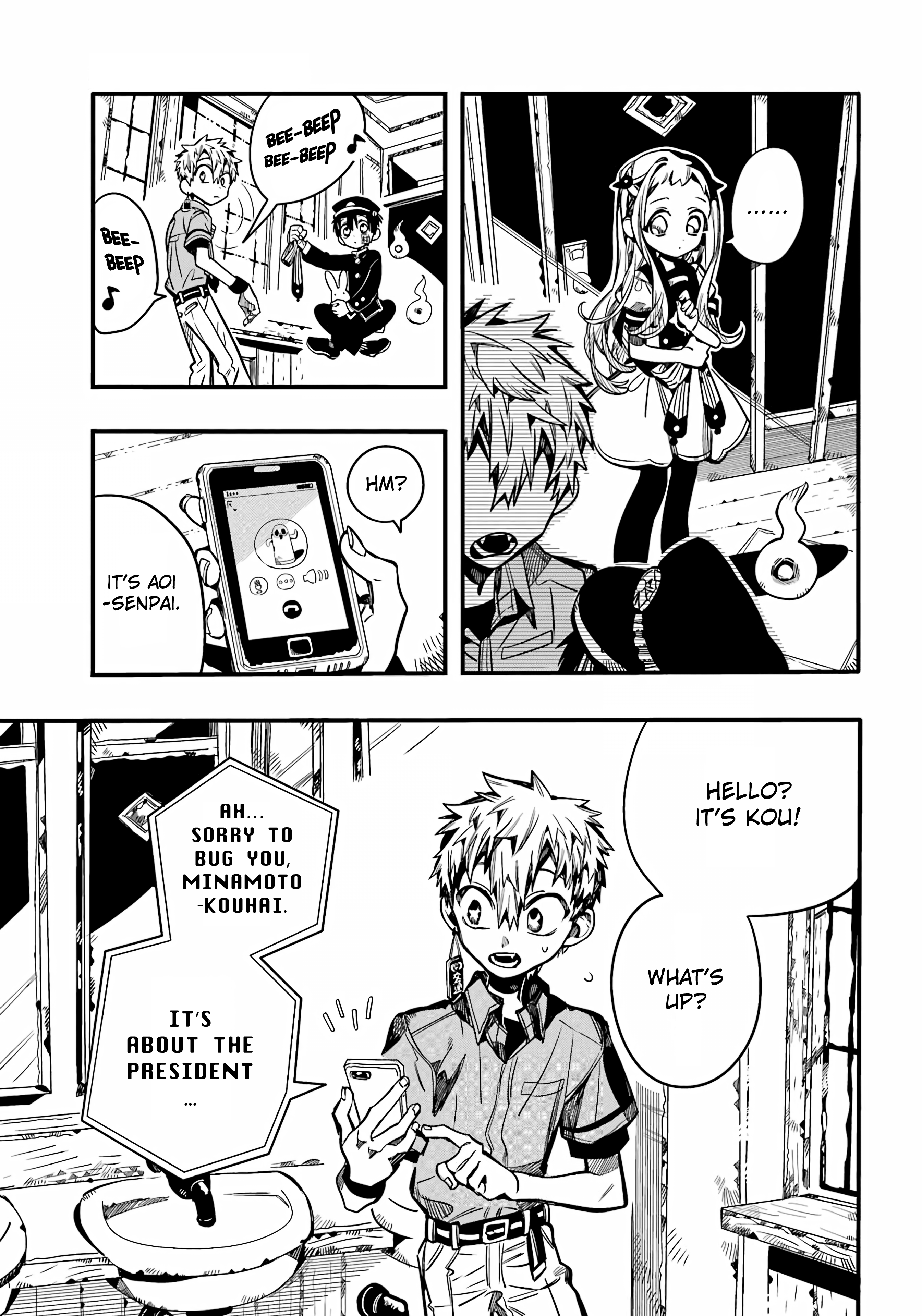 Read Toilet-Bound Hanako-kun EN Manga Online