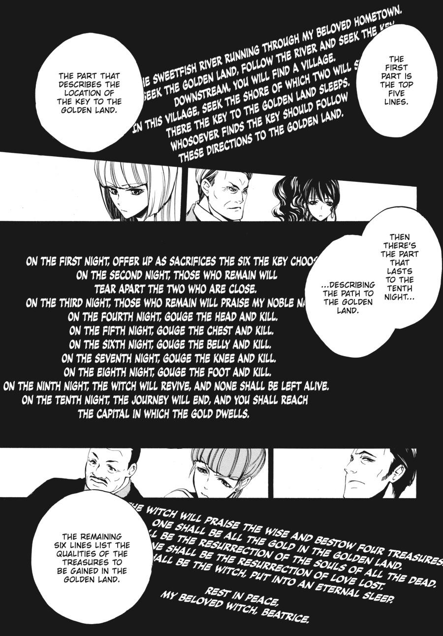 Read Umineko WHEN THEY CRY Episode 3_ Banquet of the Golden Witch EN Manga Online